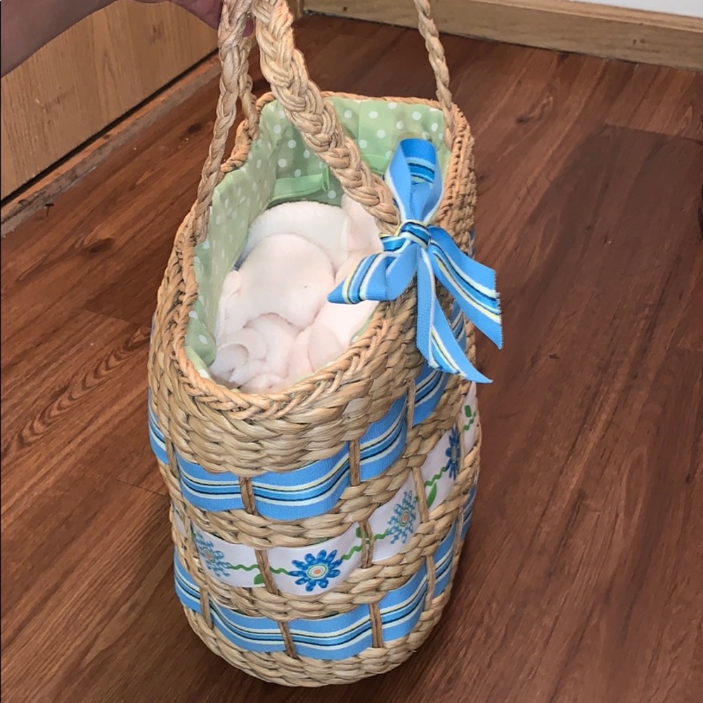 Wicker tote - Picture 2 of 6